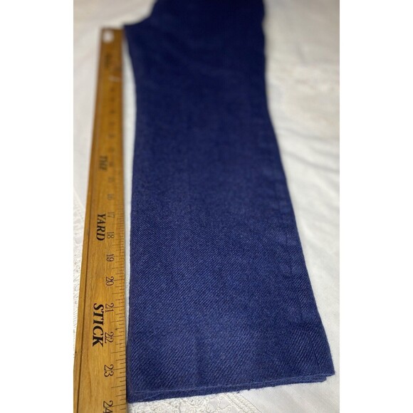 Ann Taylor LOFT Marisa Wool Pants Low Rise Lined Trousers Women Petite 0 0P Blue - Picture 7 of 11